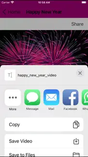 video greetings 2021 new year iphone screenshot 4