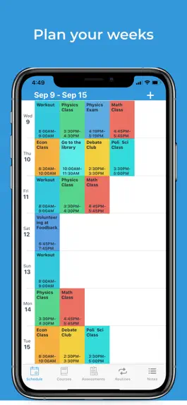 Game screenshot UniPlan: Student Planner apk