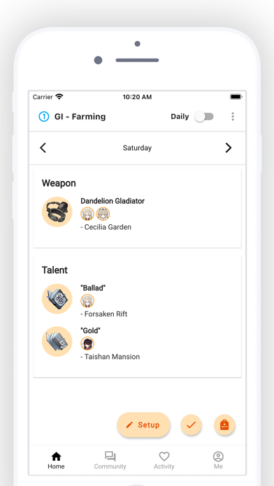 GImpact : Genshin Impact Tool Screenshot 2 - AppWisp.com GImpact : Genshin Impact Tool Screenshot 2 - AppWisp.com