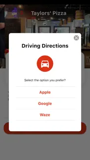 taylors’ pizza house iphone screenshot 3