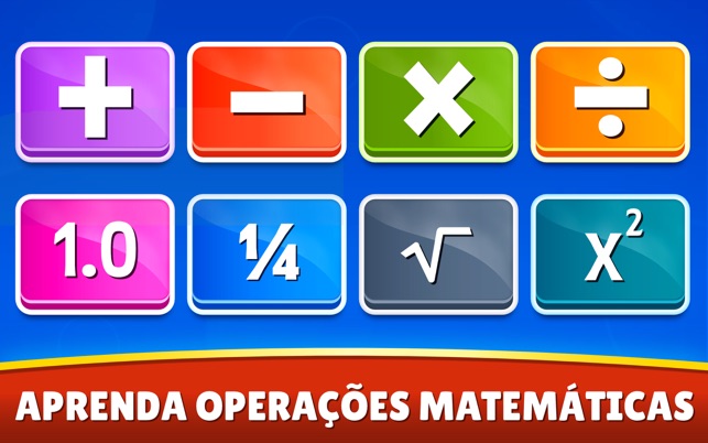 Matemática - Saiba Adição, Subtração, Multiplicação e Divisão, Jogos  Matemáticos para Criança::Appstore for Android