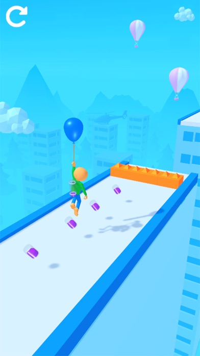 Air balloon run Screenshot