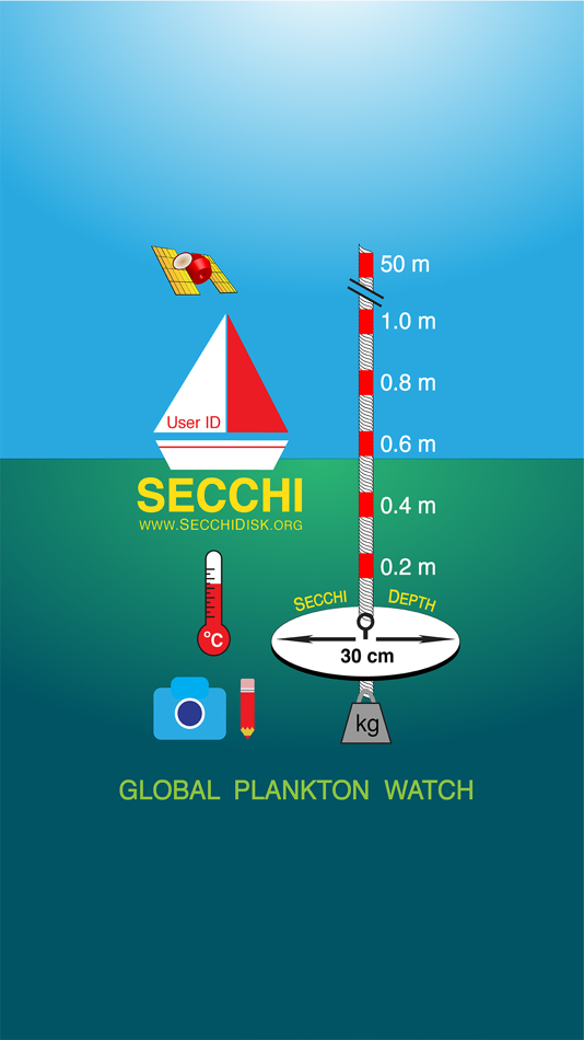 #1. Secchi (iOS) 由: The Secchi Disk Foundation