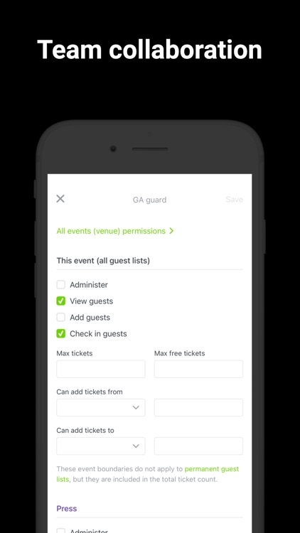 Guest List App | Attendium screenshot-3