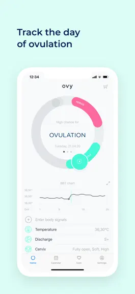 Game screenshot Ovy Cycle & Fertility Tracker‬ mod apk
