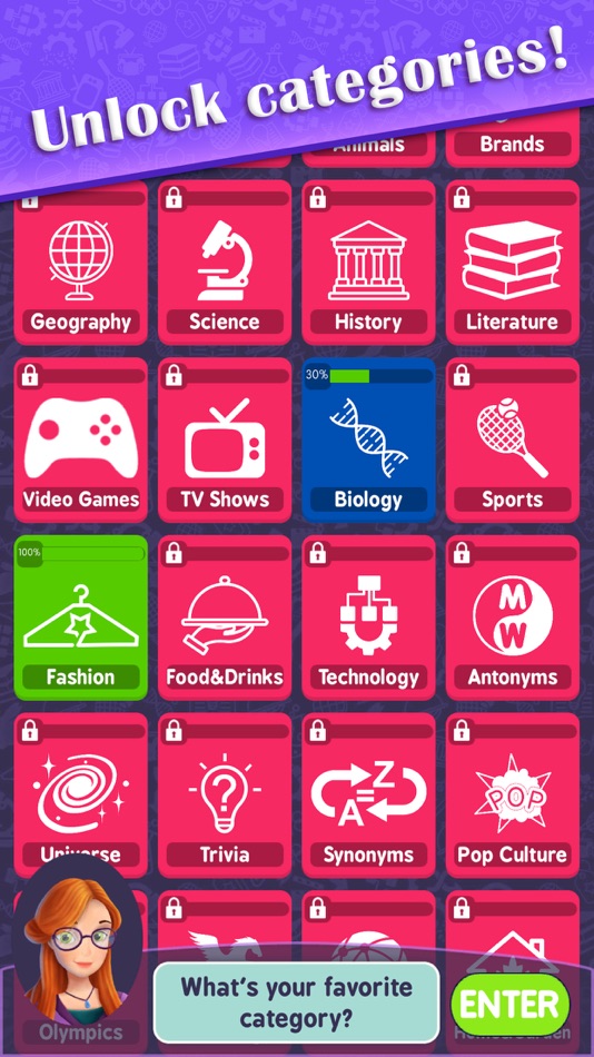 #4. Crosswise - Crossword Puzzles (iOS) โดย: Josip Pavic