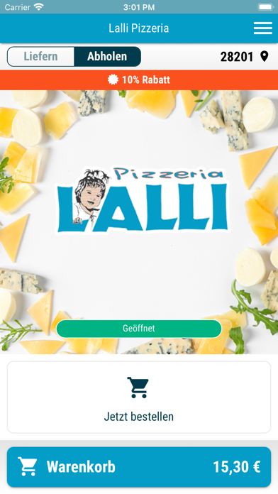 Lalli Pizzeria Screenshot