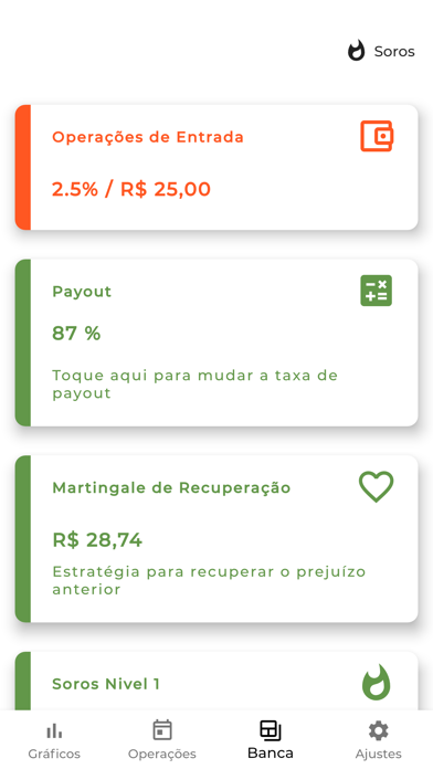 Gerenciamento de Banca Trader Screenshot