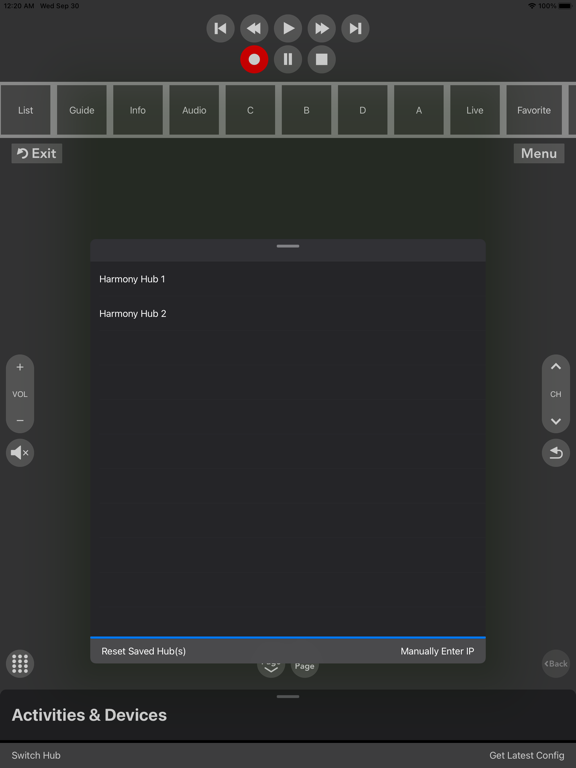 Screenshot #6 pour Remote Control for Harmony Hub