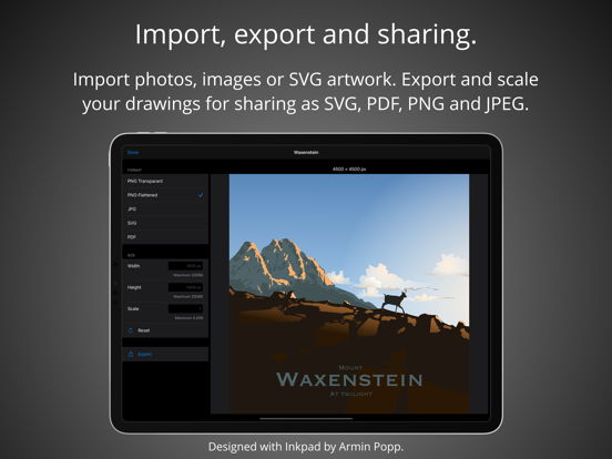 Inkpad - Graphic Design iPad app afbeelding 10