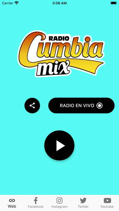 Radio Cumbia Mix EN VIVO Screenshot