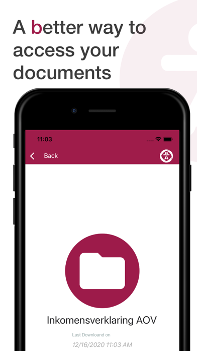 MiPensioen Screenshot