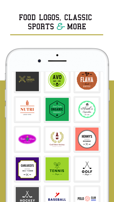Vintage Logo Maker - Logo King Screenshot