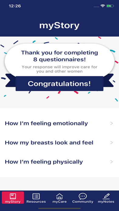 IMPROVE Breast Cancer Care Screenshot