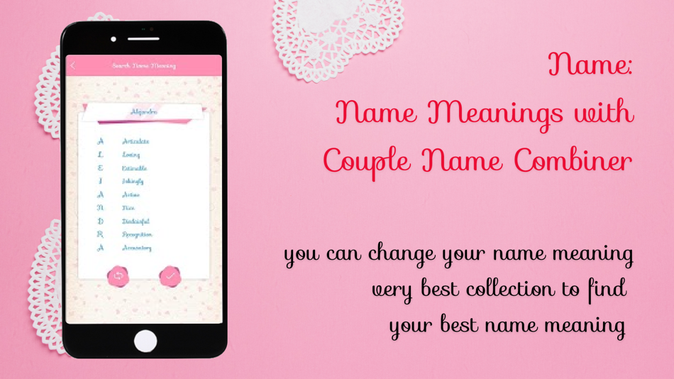 #2. Naming: Name Meaning, Combiner (iOS) 来自: dipen narola