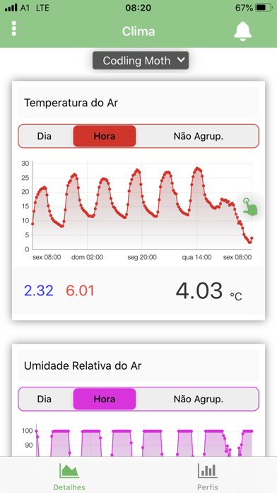 AgritecGEO Clima Screenshot