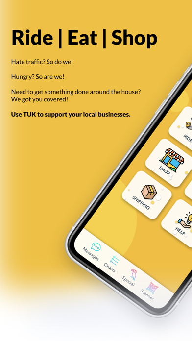 TUK iPhone screenshot 1 - Travel app