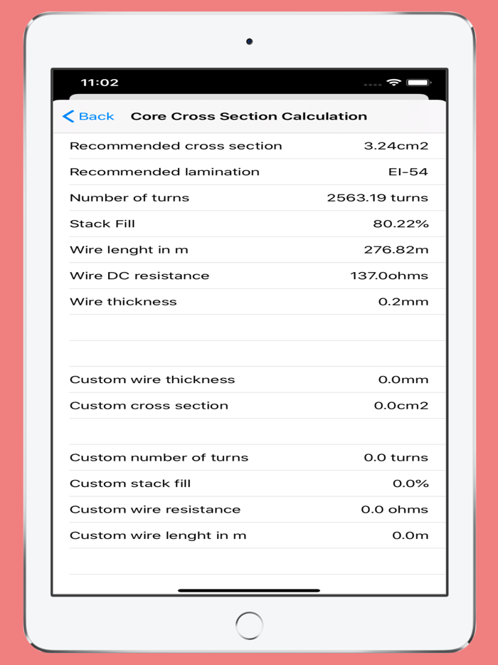 Delatsch Choke Calculator
