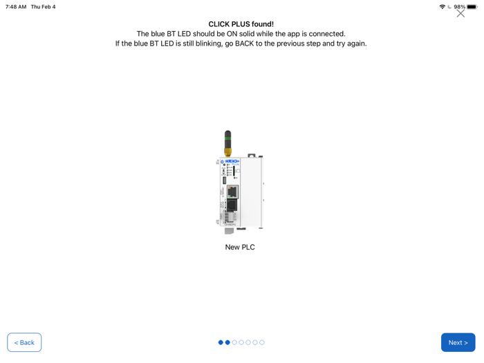 CLICK PLUS Provisioning