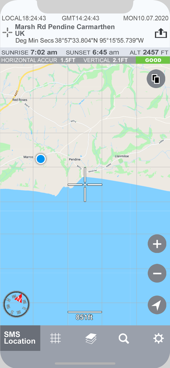 World GPS coordinates