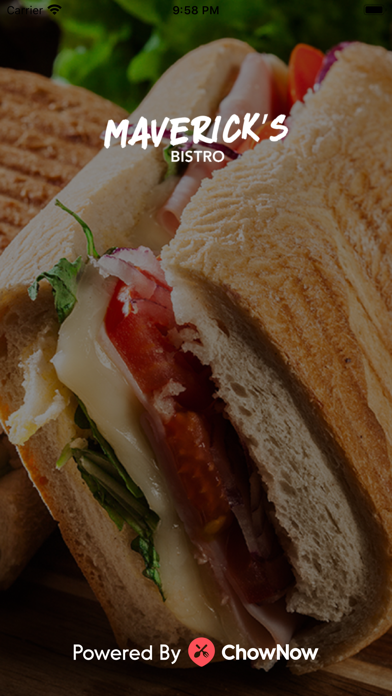 Maverick's Bistro Screenshot 1 - AppWisp.com Maverick's Bistro Screenshot 1 - AppWisp.com