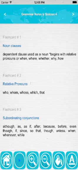 Game screenshot Grammar Exam Review Flashcards apk