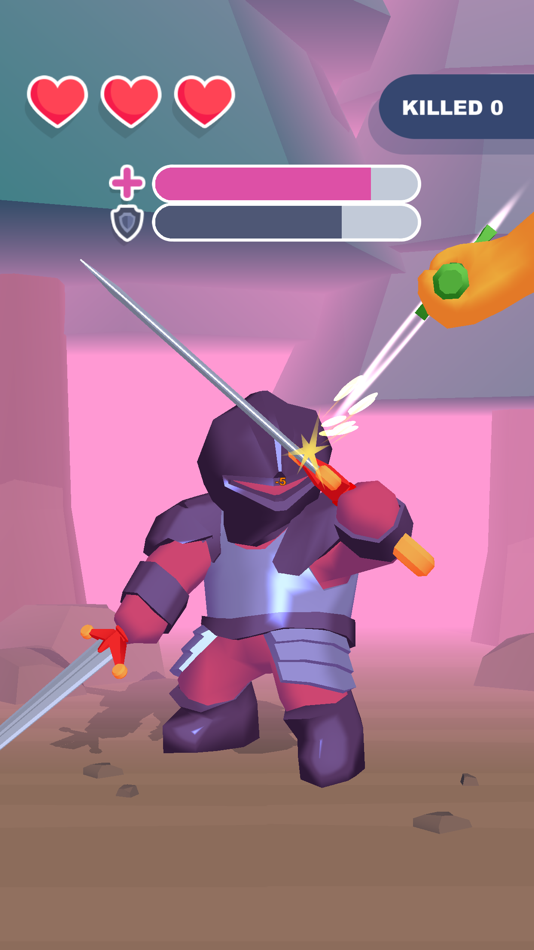 #4. Sword Slasher (iOS) 由: ArmNomads LLC