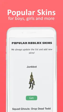 Game screenshot Skins & Robux Codes for Roblox apk