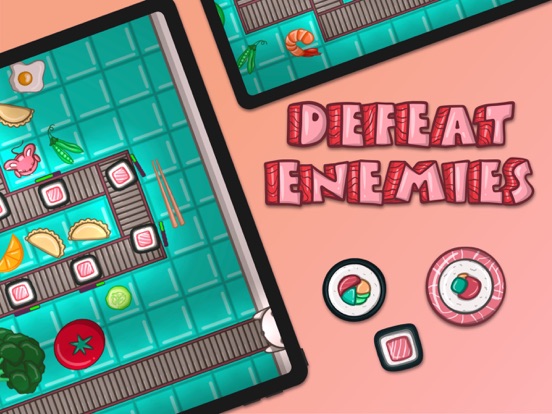 Screenshot #4 pour Sushi Bar Tower Defense