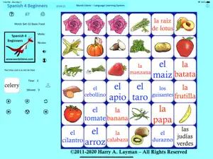 Spanish Words 4 Beginners screenshot #2 for iPad