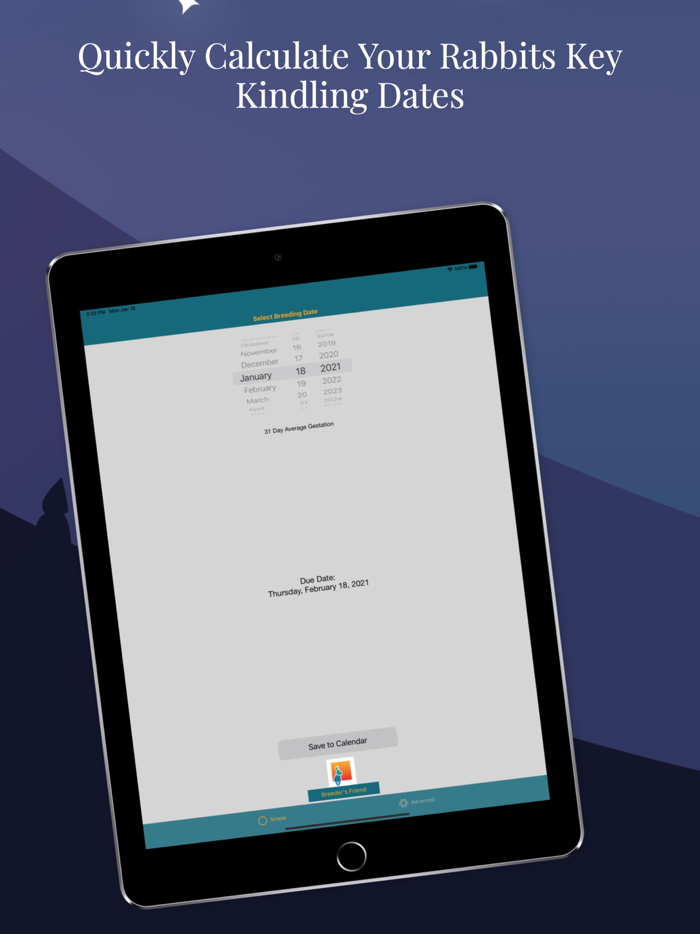 Rabbit Due Date Calculator