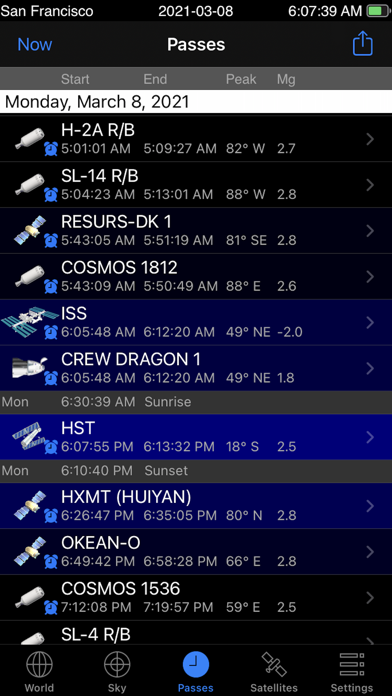 GoSatWatch Satellite Trackingのおすすめ画像3