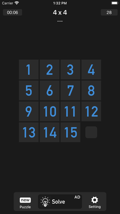 Slide Puzzle by number screenshot 2