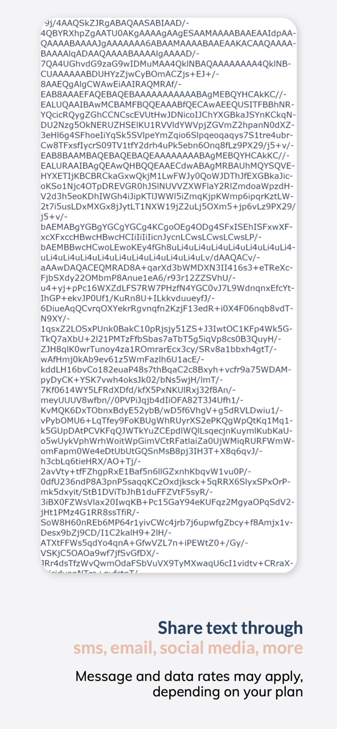 Image as Text – Script Reader