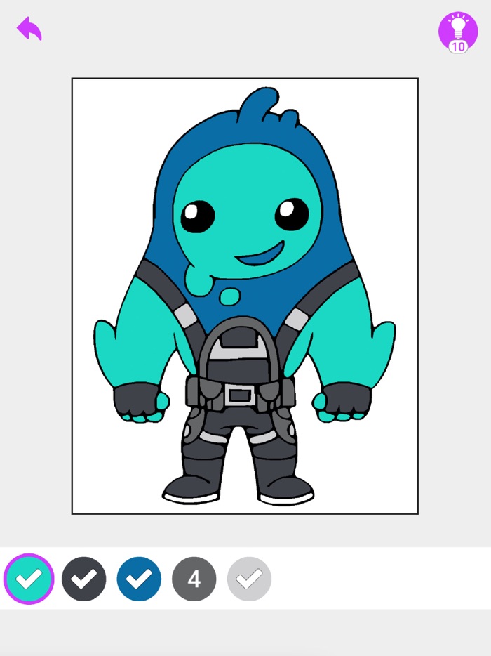 Colortnite Art - Nite Coloring