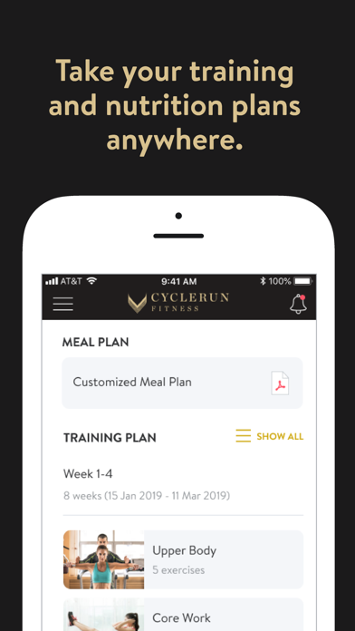 CYCLERUN FITNESS Screenshot