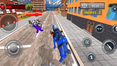 US Police Horse Robot Car Screenshot