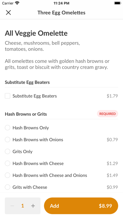 Kelley's Country Cookin Screenshot