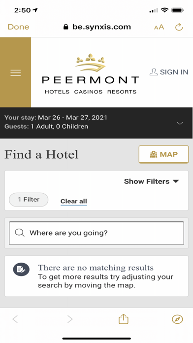 Peermont Hotels Screenshot