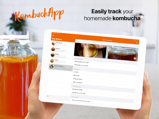 Screenshot #4 pour KombuchApp – Kombucha Tracker