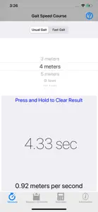 GaitRate screenshot #2 for iPhone