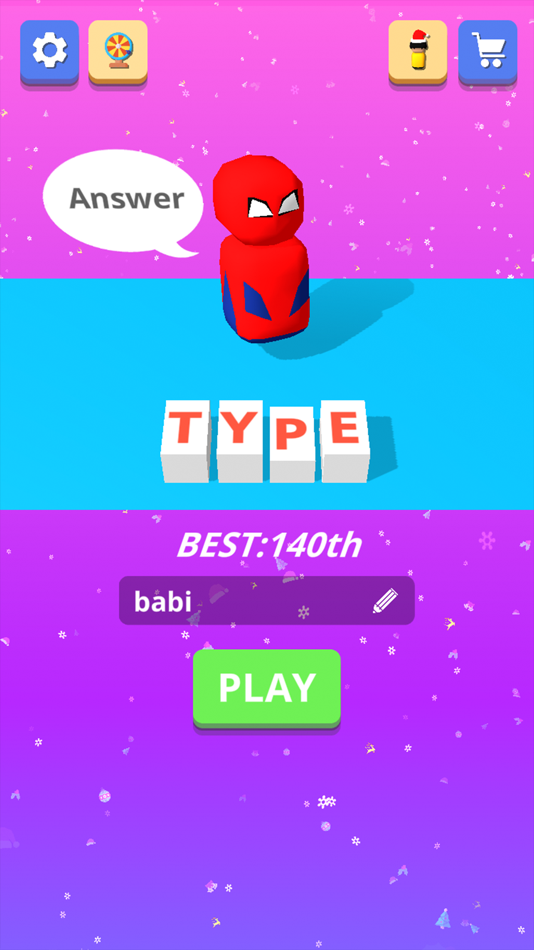 #2. Type Run - Trivia (iOS) 由: Usman Musaddiq