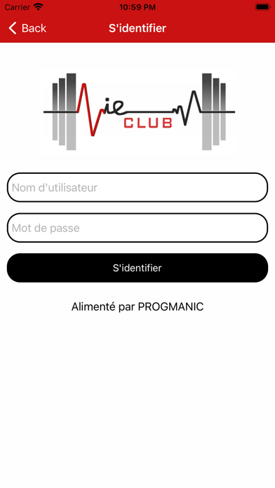 Vie Club Screenshot