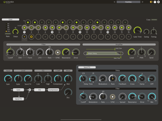 Screenshot #6 pour Koshiba - AUv3 Plug-in Effect