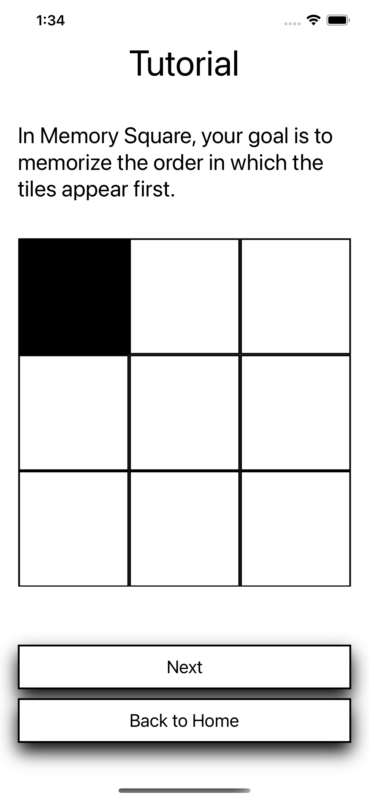 Memory Square