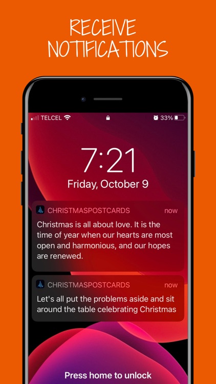 Christmas Postcards App