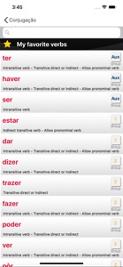 Portuguese verbs conjugation screenshot #2 for iPhone