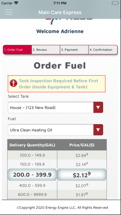 Main Care Express Screenshot