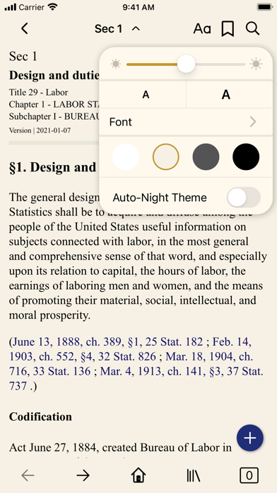 USC 29 - Labor Screenshot