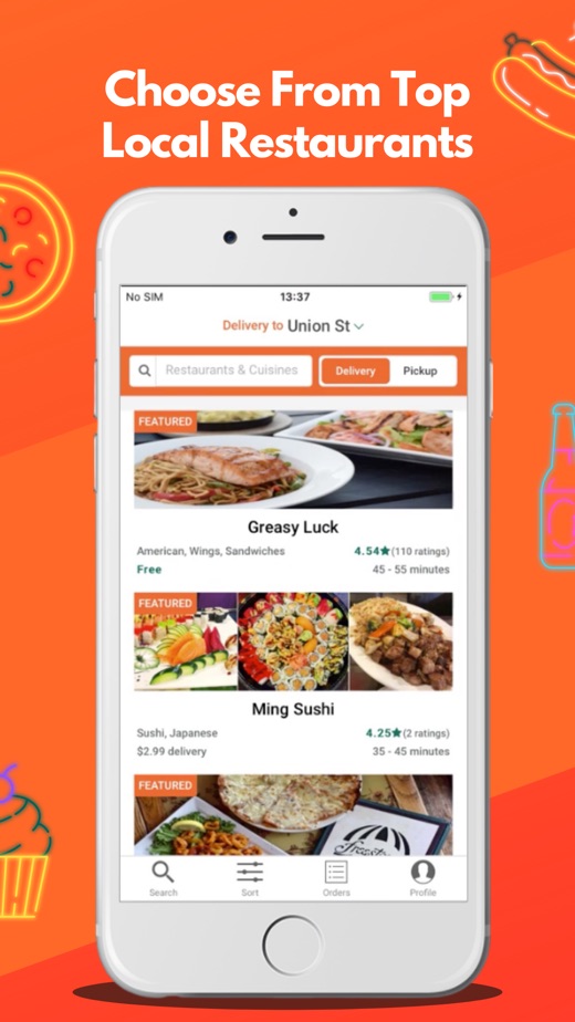 【图】GotChew – Food Delivery(截图3)